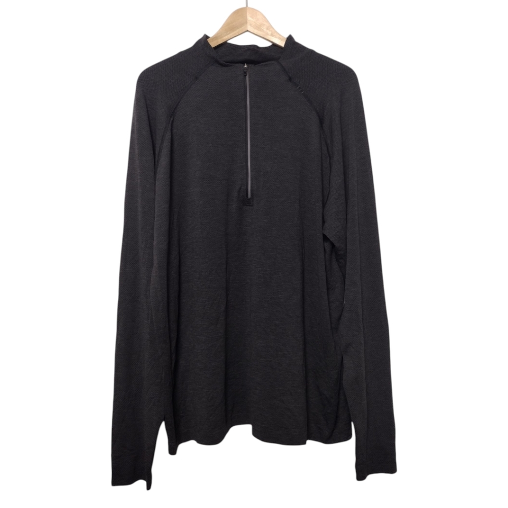 Lululemon Men's Metal Vent Tech Training Half Zip Long Sleeve Top